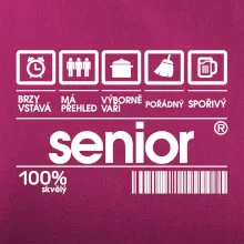 Čárový kód senior