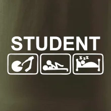 Pít užívat spát - student