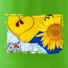 Ukrajina slunečnice a kroj