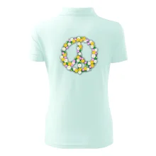 Peace symbol kopretiny