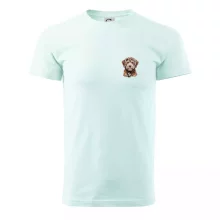 Lagotto romagnolo vyšívaná hlava na prsu