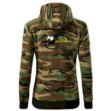 Bagrista v kruhu - vlastní nápis