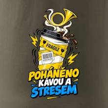 Poháněno kávou a stresem