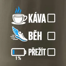 Káva běh přežít