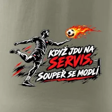 Nohejbalový pekelný servis