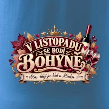 V listopadu se rodí bohyně vína