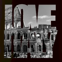 Love italy - colosseum