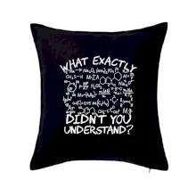 What exactly didnt you understand Chemistry