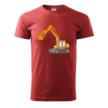 Bagr bez nápisu oranžový