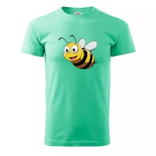 Parové triko - Včela a květina