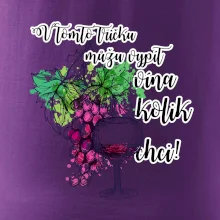 V tomto tričku můžu vypít vína kolik chci