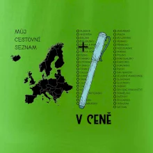 Můj cestovní seznam - Evropa