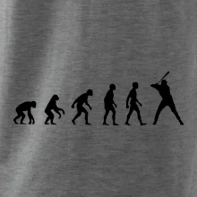 Evoluce baseball pálkař nápřah