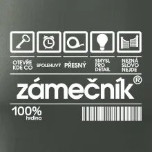 Čárový kód - zámečník