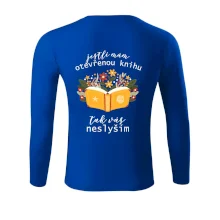 Jestli mám otevřenou knihu, tak vás neslyším