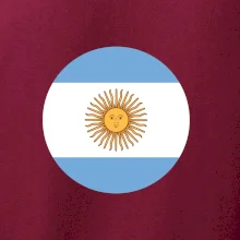 Argentina vlajka kulatá