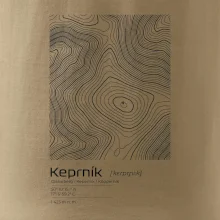 Keprník - vrstevnice v obdélníku