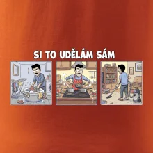 Si to udělám sám - muž s knírkem
