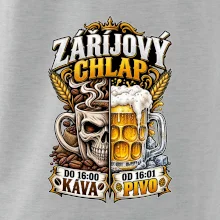 Záříjový chlap -  do 16 káva  od 16 pivo