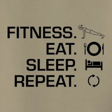 Fitness Eat Sleep Repeat