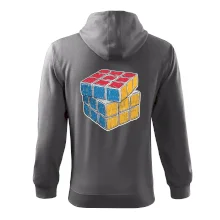 Rubikova kostka kreslená