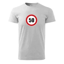 Dopravní značka - omezení rychlosti 50 Dopravní značka - omezení rychlosti 50