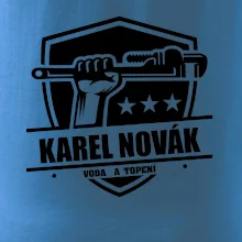 Instalatér - Erb vlastní nápis