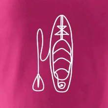 Paddleboard jedním tahem