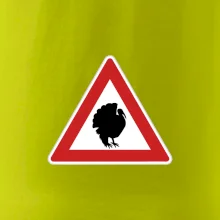 Dopravní značka - krocan