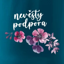 Nevěsty podpora květy růžové