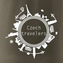 Czech Travelers jednobarevný