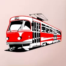 Tramvaj T3R barevná