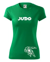 Judo nápis + postavy