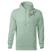 Kočičí táta se jmény na rukávu