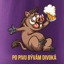 Po pivu bývám divoká
