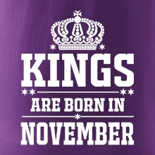 Kings are born in November