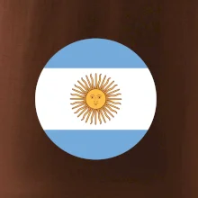Argentina vlajka kulatá
