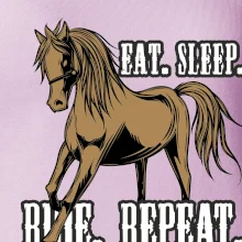 Eat Sleep Ride Repeat Western