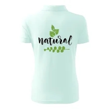 Natural - nápis v listech