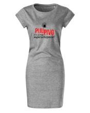 Já piju pivo - tvoje superschopnost? rovný nápis Já piju pivo - tvoje superschopnost? rovný nápis