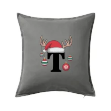 Vanoční rodinná trička - písmeno a čepice