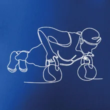 Kitebell posilování jedním tahem