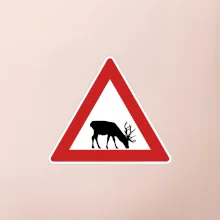 Dopravní značka - Pozor los