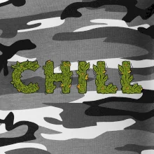 Konopí nápis chill