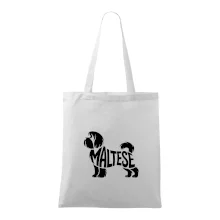 Maltézský psík nápis v těle