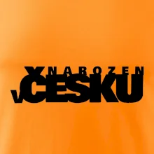 Nápis - Narozen v Česku