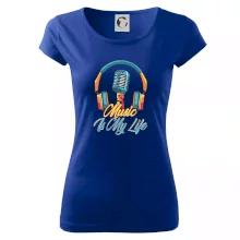 Music is my life sluchátka Music is my life sluchátka