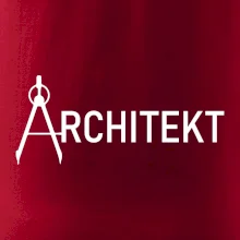 Architekt nápis