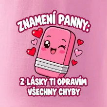 Znamení Panny Z lásky ti opravím všechny chyby