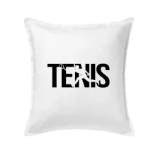 Tenis nápis silueta